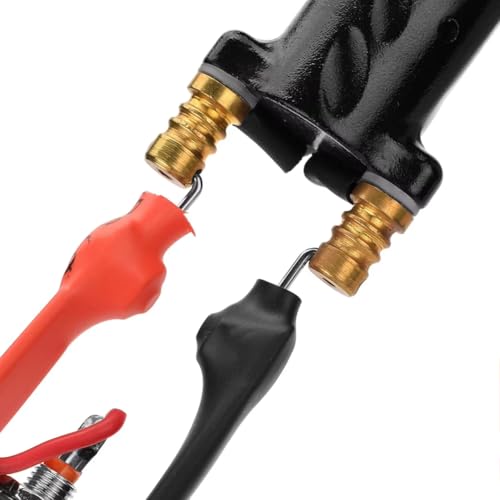 Tattoo RCA Clip Cord Adapter for Tattoo Gun Power Supply - Durable Alloy Connector