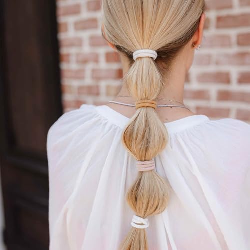Kooshoo Eco-Friendly Hair Ties for Women | Plant-Based, No-Snap Design