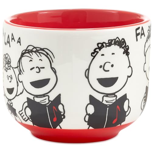 Hallmark Peanuts Christmas Ceramic Mug, 25 oz - Charlie Brown & Friends