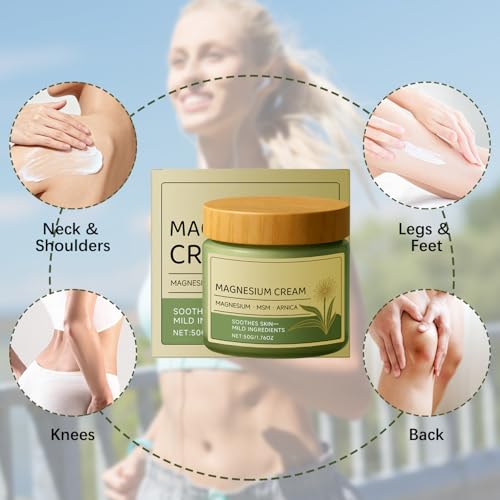 Denir Bonee Magnesium Cream with MSM & Arnica for Nerve Relief - 50g