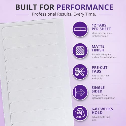 Big Kizzy Ultra Stick Tape for Hair Extensions - 48 Tabs, 6-8 Weeks Hold