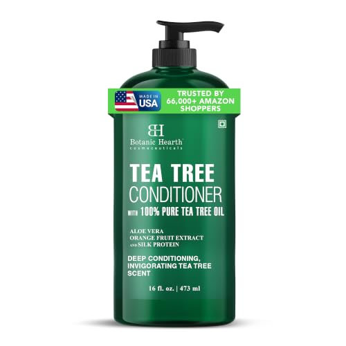 Botanic Hearth Tea Tree Conditioner - Sulfate & Paraben Free, 16 fl oz (Tea Tree variant)
