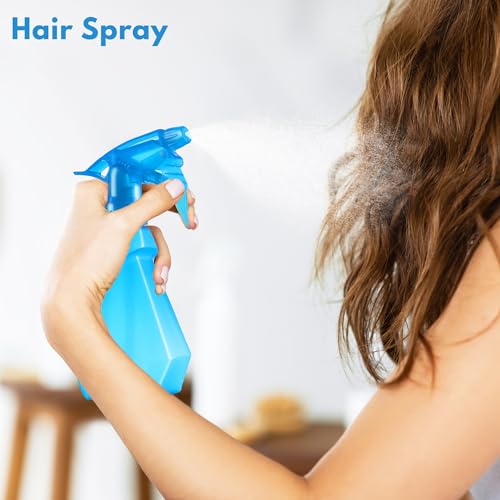 8oz Spray Bottles 2-Pack - Multi-Purpose BPA-Free Mister for Plants, Hair, and Cleaning