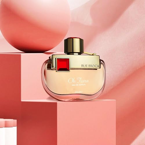 Rue Broca Oh Tiara Ruby Eau de Parfum for Women, Floral Fruity Musk, 3.4 oz