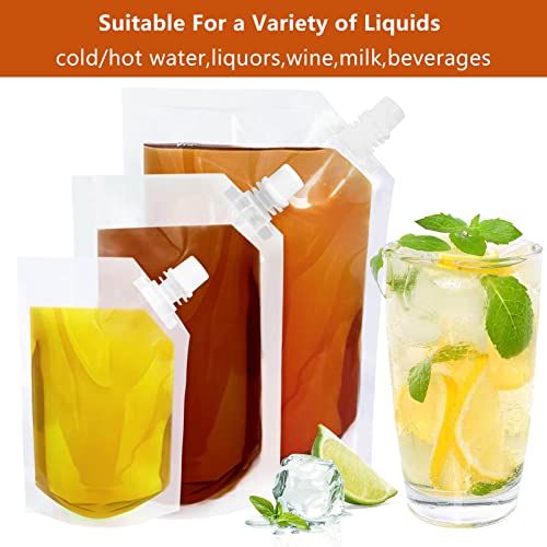 32oz Reusable Concealable Flask Bags - 5 Pack for Travel