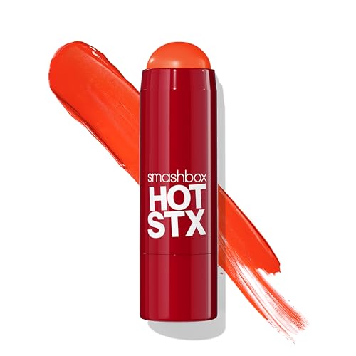 Smashbox Hot STX Blush Stick in Hi-Fi Heat - Vivid Coral Creamy Blush