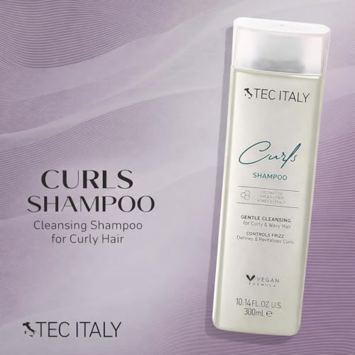 Tec Italy Moisturizing Curl Shampoo for Curly Hair - 10.14 fl oz