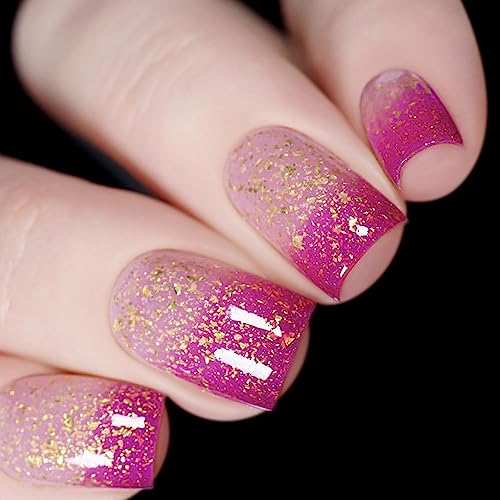 Vishine Color Changing Gel Nail Polish Set - Temperature Reactive UV LED Varnish, 8ml x 6