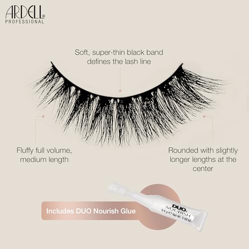 Ardell Nourish Lashes 752 - Voluminous False Eyelashes with Peptides