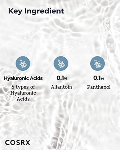 COSRX Hydrating Toner with 6 Hyaluronic Acids, 5.07 fl. oz