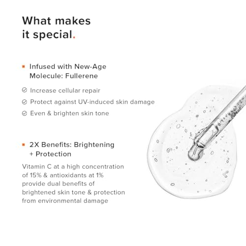 Vitamin C Face Serum with E & Ferulic Acid - Brightening & Anti-Aging