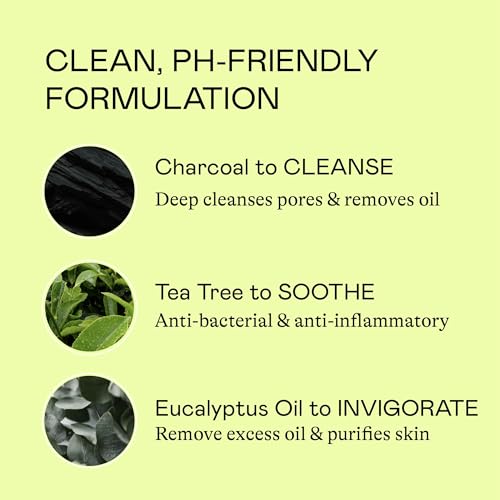Doc & Glo Dr. Detox Charcoal Bar for Face & Body - Detox Bar Soap, 3.5 Oz