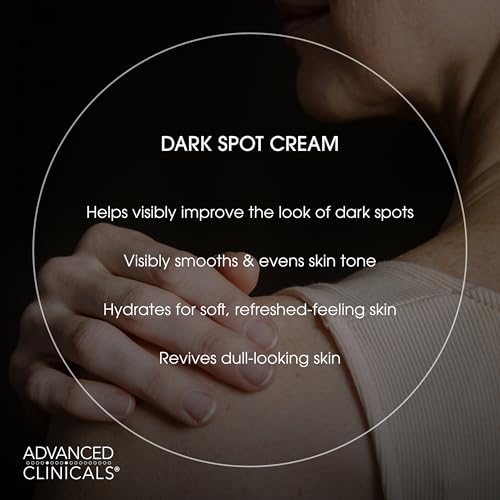 Vitamin C Dark Spot Cream for Face & Body - 8oz (2-Pack) | Advanced Clinicals