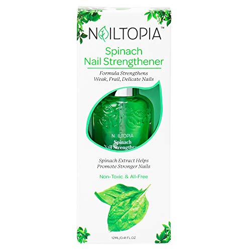 Nailtopia Spinach Nail Strengthener for Weak Nails - 0.41 oz