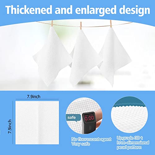BanYakong 100 Count Disposable Face Towel Pack of 1 – Thick, Ultra Soft Cotton Tissue Wipes