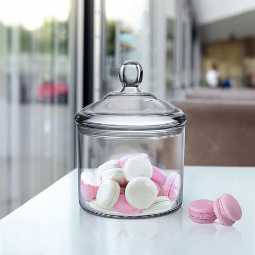 Airtight Clear Acrylic Cookie Jar - 40oz Lidded Candy Dish