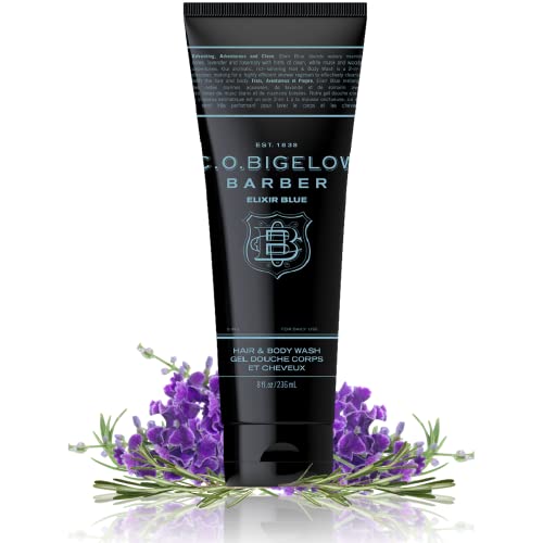 C.O. Bigelow Elixir Blue No. 1604 Men's 2-in-1 Shampoo & Body Wash, 8 fl oz