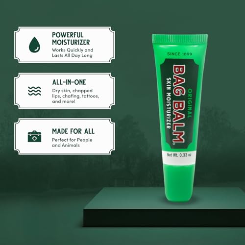 Bag Balm Original Skin Moisturizer Lip Balm - 0.33oz, 4 Pack