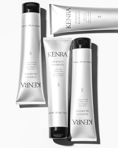 Kenra Perfect Blowout 5 Light Hold Styling Cream 5oz with Thermal Protection & Volume - Lightweight Hair Care