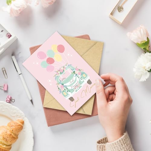 SuperShunhu 24 Wedding Cards Set - Boxed Congratulations for Newlyweds