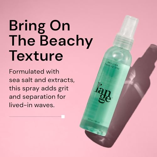 L'ANGE HAIR Sea Salt Texturizing Spray 4 oz - Effortless Beach Waves & Volume