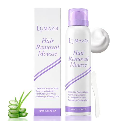 Hair Removal Cream, Smooth Hair Removal Spray? Fast Acting Cloud Sense with Aloe & Hyaluronic Acid for Women & Men (1pc)