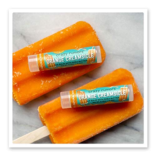Crazy Rumors Orange Creamsicle Vegan Lip Balm 1-Pack - Natural & Cruelty-Free