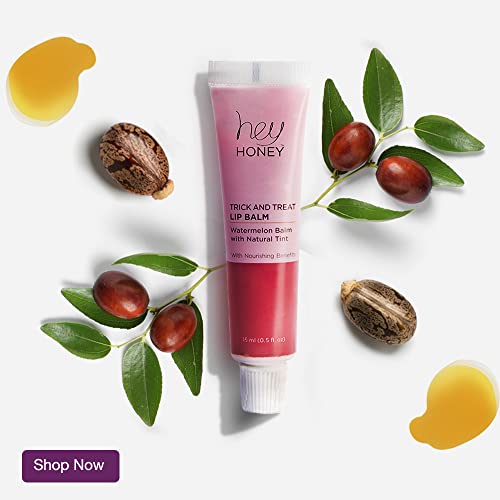 Hey Honey Watermelon + Berry Lip Balm Bundle for Hydration & Plumping