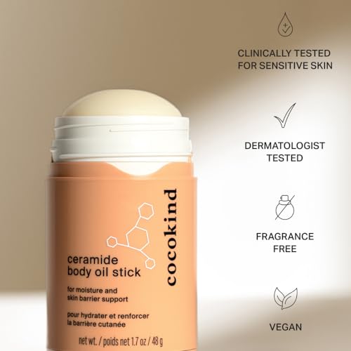 Cocokind Ceramide Body Oil Stick - 1.7 Oz Moisturizer