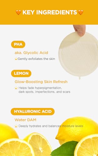NEOGENLAB Bio-Peel Gauze Peeling Pads - Lemon Exfoliating Treatment (8 pcs)