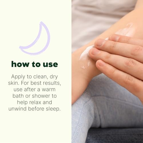 Plant Therapy Kids Nighty Night Lotion, Calming Sleep Aid & Body Cream 8 oz