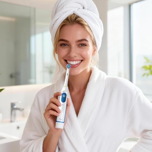 Voguish Replacement Electric Toothbrush Heads for Oral B - 8 Pack