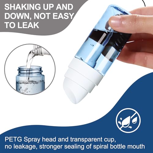 Yolaist 2oz Travel Spray Bottle - Fine Mist, Leak-Proof, Refillable
