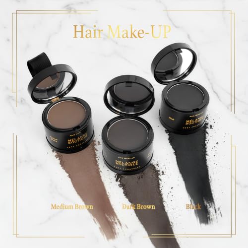Melange Boutique Hairline Powder - Medium Brown Root Touch-Up Concealer