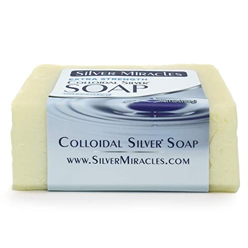 Silver Miracles Extra Strength Colloidal Silver Bar Soap - 2 Pack