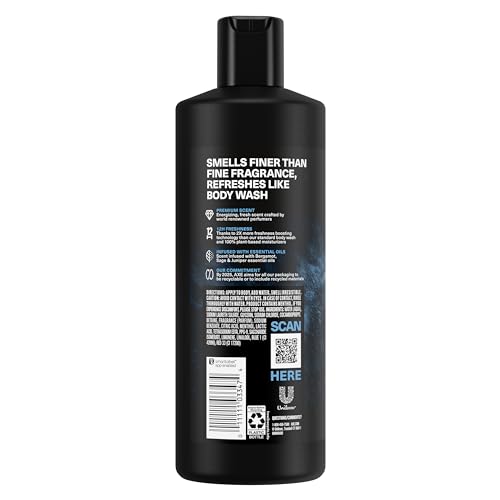 AXE Fine Fragrance Collection Aqua Bergamot Body Wash for Men, 18 oz