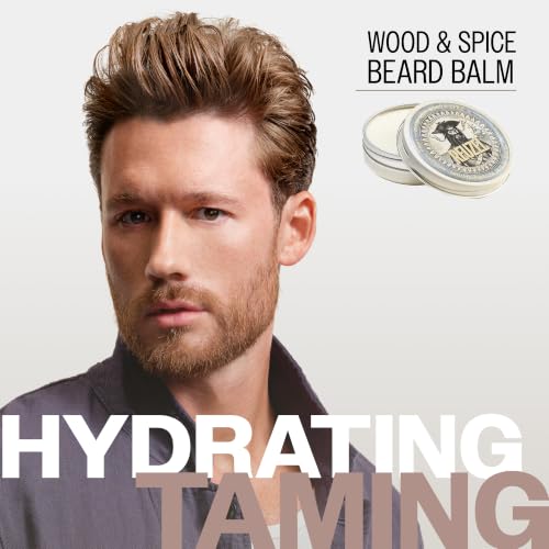 Reuzel Wood & Spice Beard Balm - Hydrating & Soothing 1.3 oz