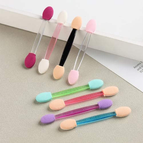50PCS Chrome Nail Powder Applicator Brushes - Disposable Sponge Tools