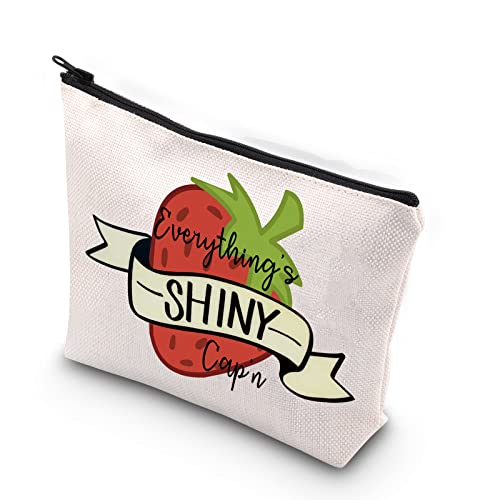 TSOTMO Firefly Serenity Shiny Capn Strawberry Makeup Bag