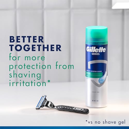 Gillette TGS Series Shave Gel Sensitive 7 Oz 6ct