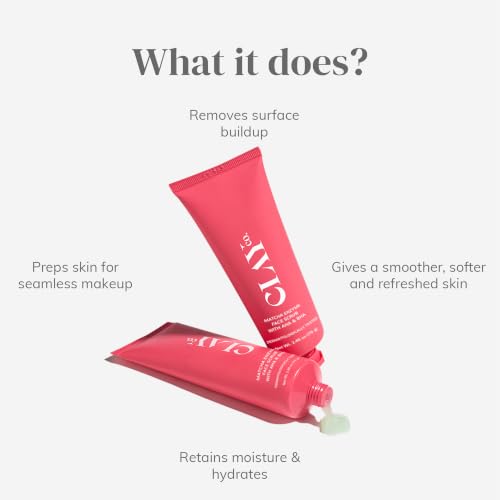 CLAYCO Matcha Enzyme Face Scrub with AHA & BHA - Gentle Exfoliating Mask