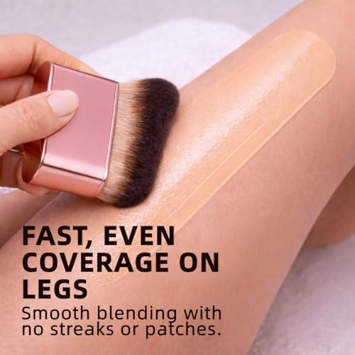 Extra Large Kabuki Self Tanner Brush for Flawless Application