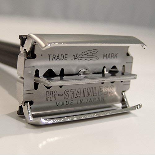 Feather Double Edge Safety Razor Blades - Platinum Coated, 20 Count