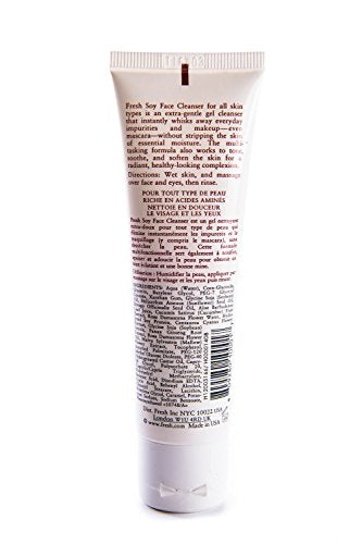 Fresh Soy Face Cleanser 1.6 oz - Lightly Herbal, Refreshing, Dissipates After Rinse