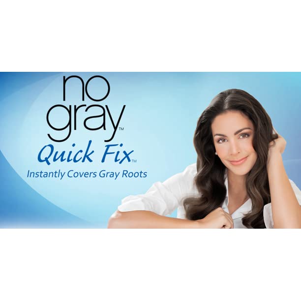 No Gray Quick Fix Brown/Black Root Cover-Up Wand - 0.5 oz