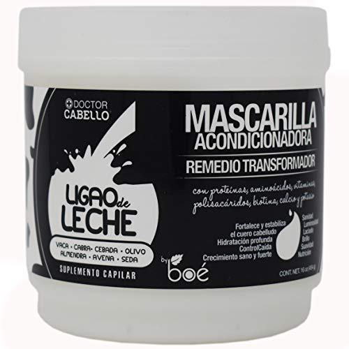 Ligao De Leche Protein Hair Mask 16 oz - Deep Conditioning Treatment