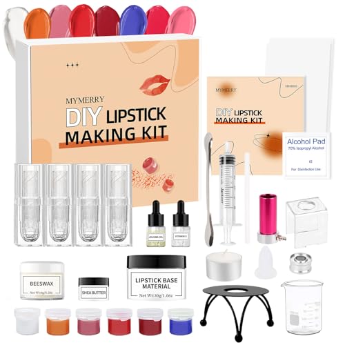 DIY Lipstick Making Kit with Natural Ingredients | Custom Makeup Set for Women