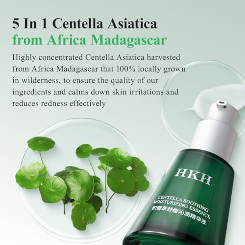 HKH Madagascar Centella Ampoule Serum for Sensitive & Acne-Prone Skin, 30ml