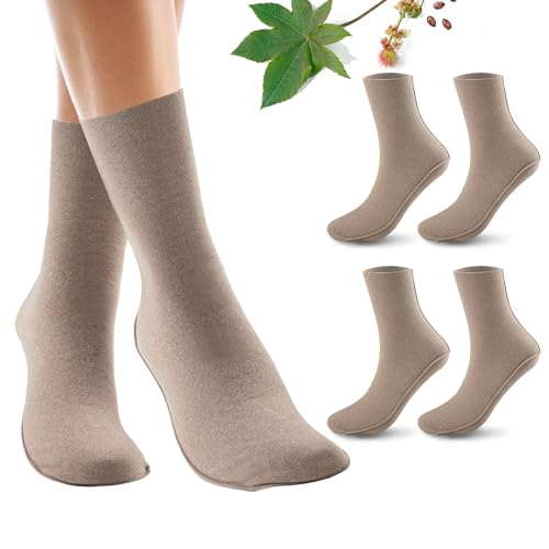 Paw Legend Reusable Castor Oil Pack Wraps for Feet - 2 Pack Organic Cotton