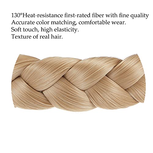 3 Strand Thick Braid Headband for Women SG-YLN-WG03 | Soft Stretch Fit for Effortless Style